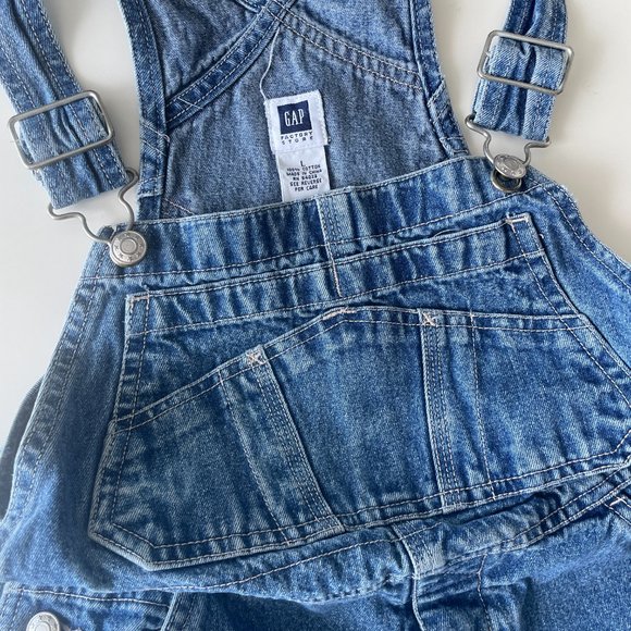 Vintage Gap Denim Jean Bib Carpenter Overalls - Picture 8 of 11